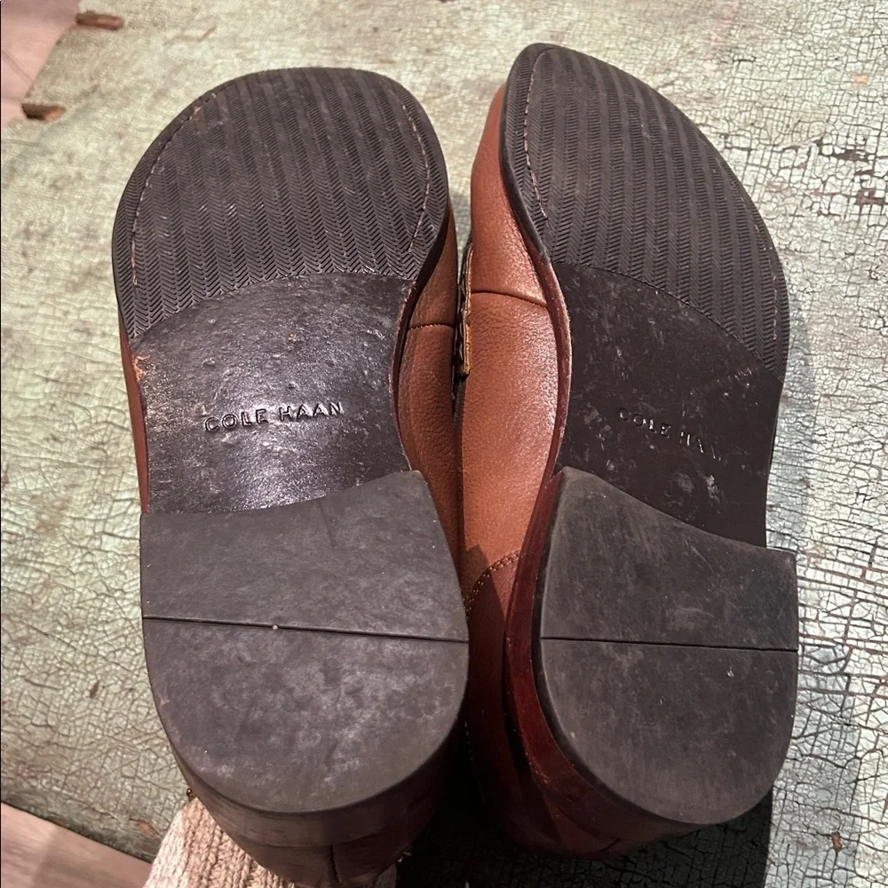 Cole Haan Men’s Brown Leather Penny Loafers Dress Shoes Size 12M